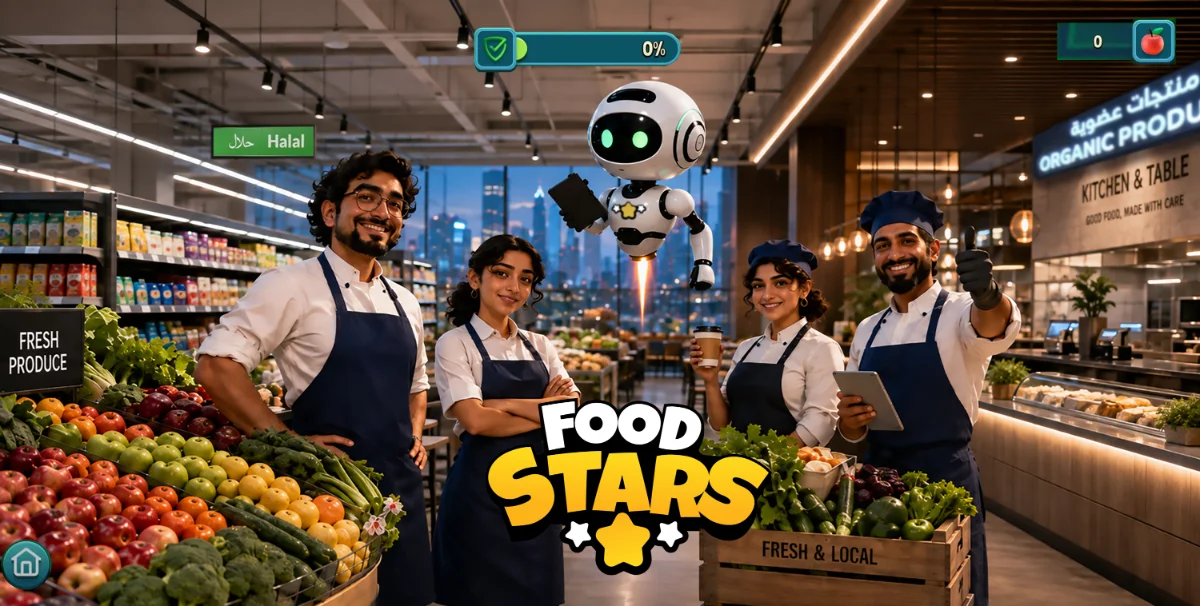FoodStars gameplay